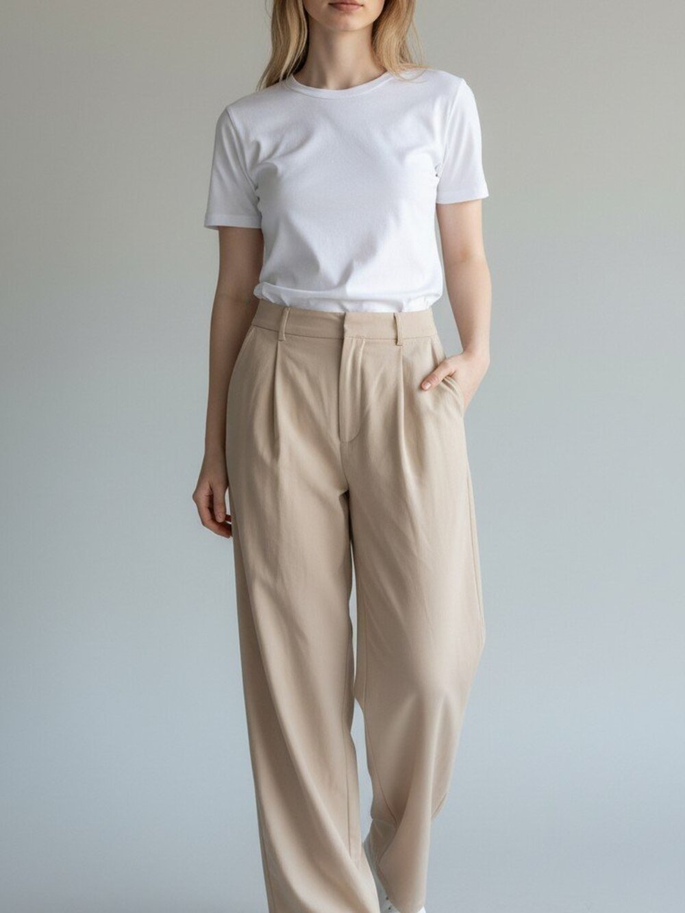 Cotton:On Jamie Suiting Pant - Khaki Color - Size 4